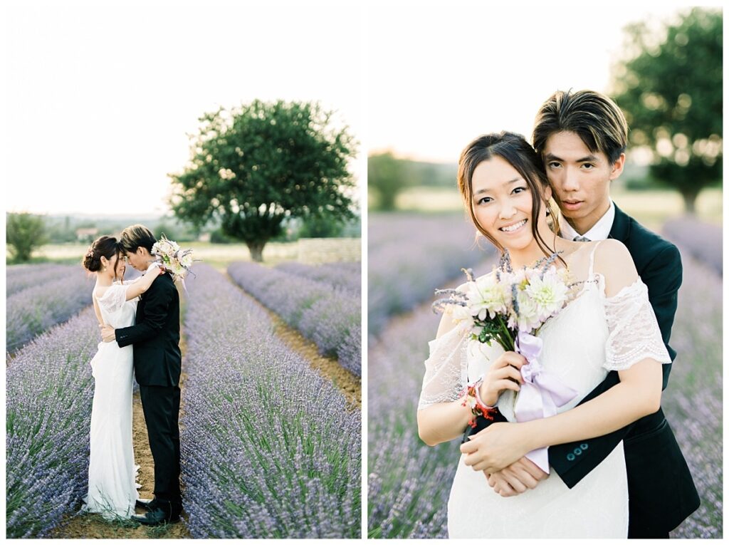 destination wedding provence lavander fields