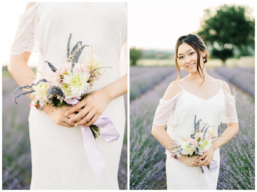 destination wedding provence lavander fields