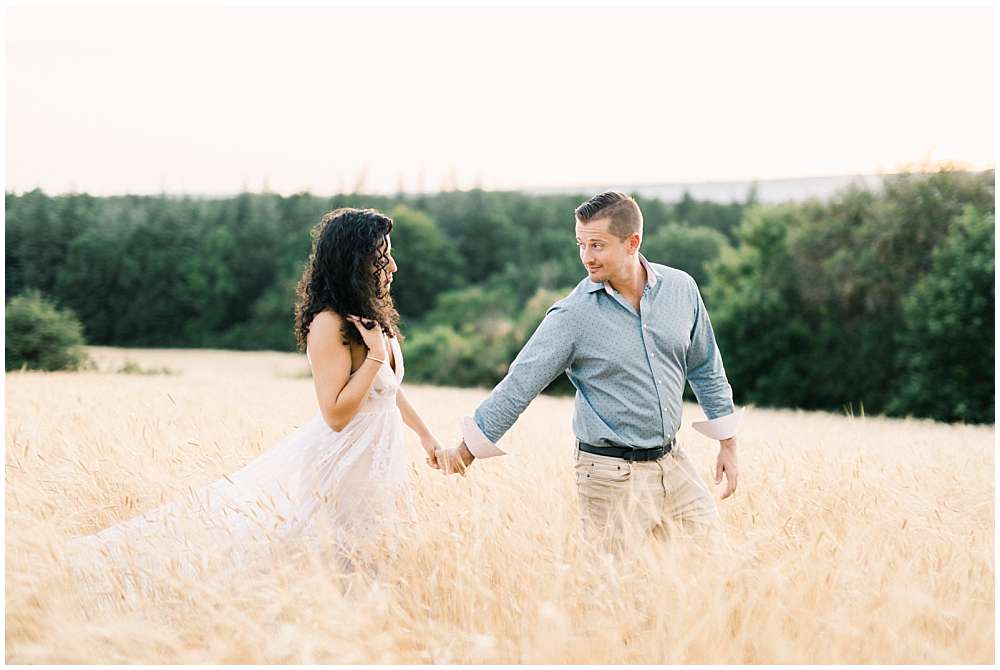 engagement session in provence french riviera