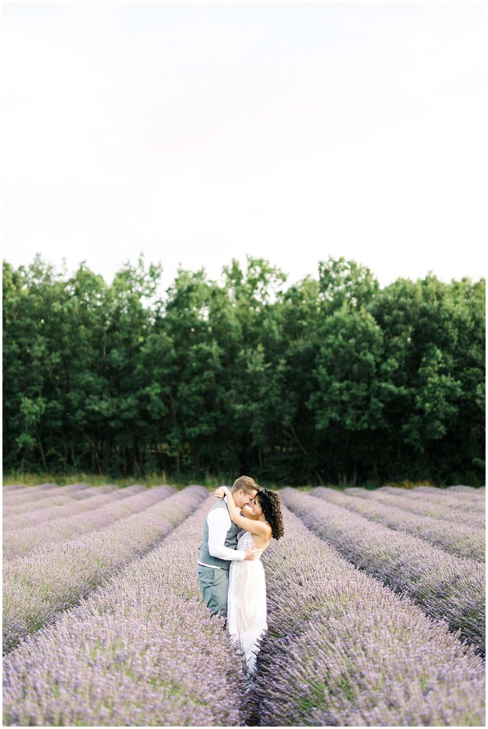 seance engagement lavande Provence