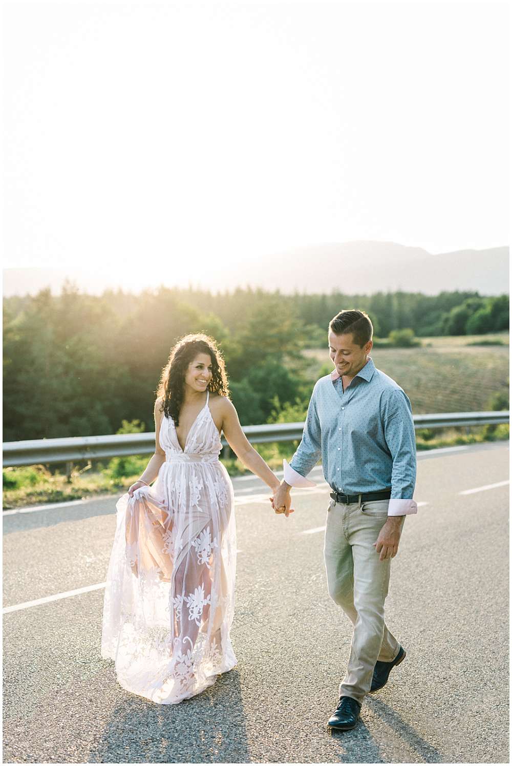 engagement session provence destination wedding