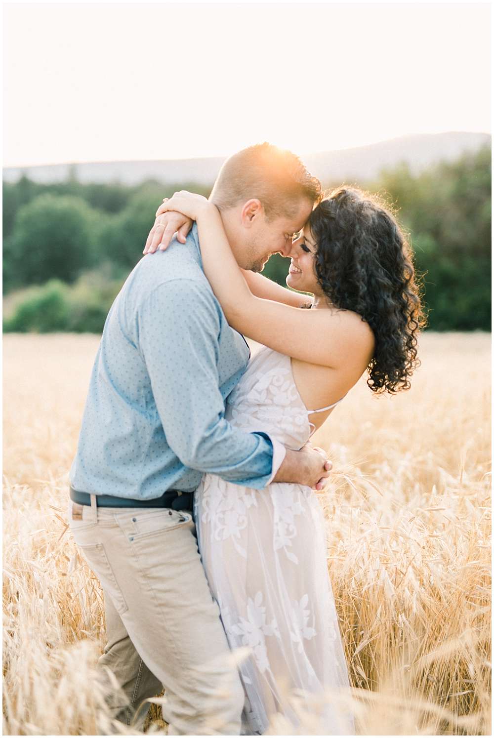 engagement session in provence french riviera