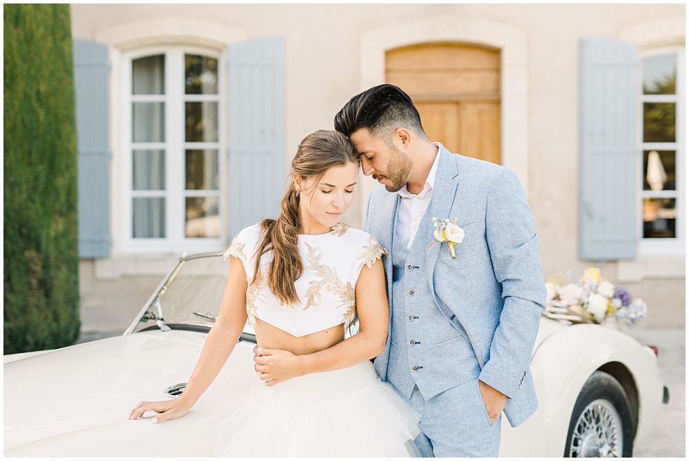 mariage chic à la bastide des barattes