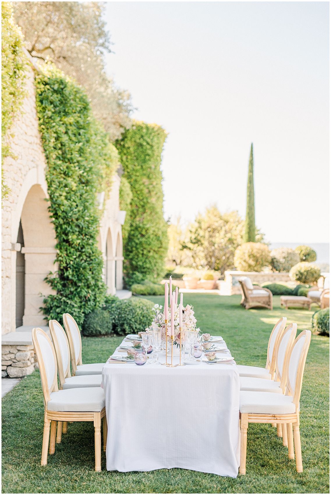 table mariage bastide de gordes