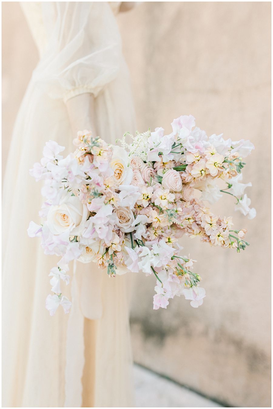 bouquet de la mariée par laetitia ricci