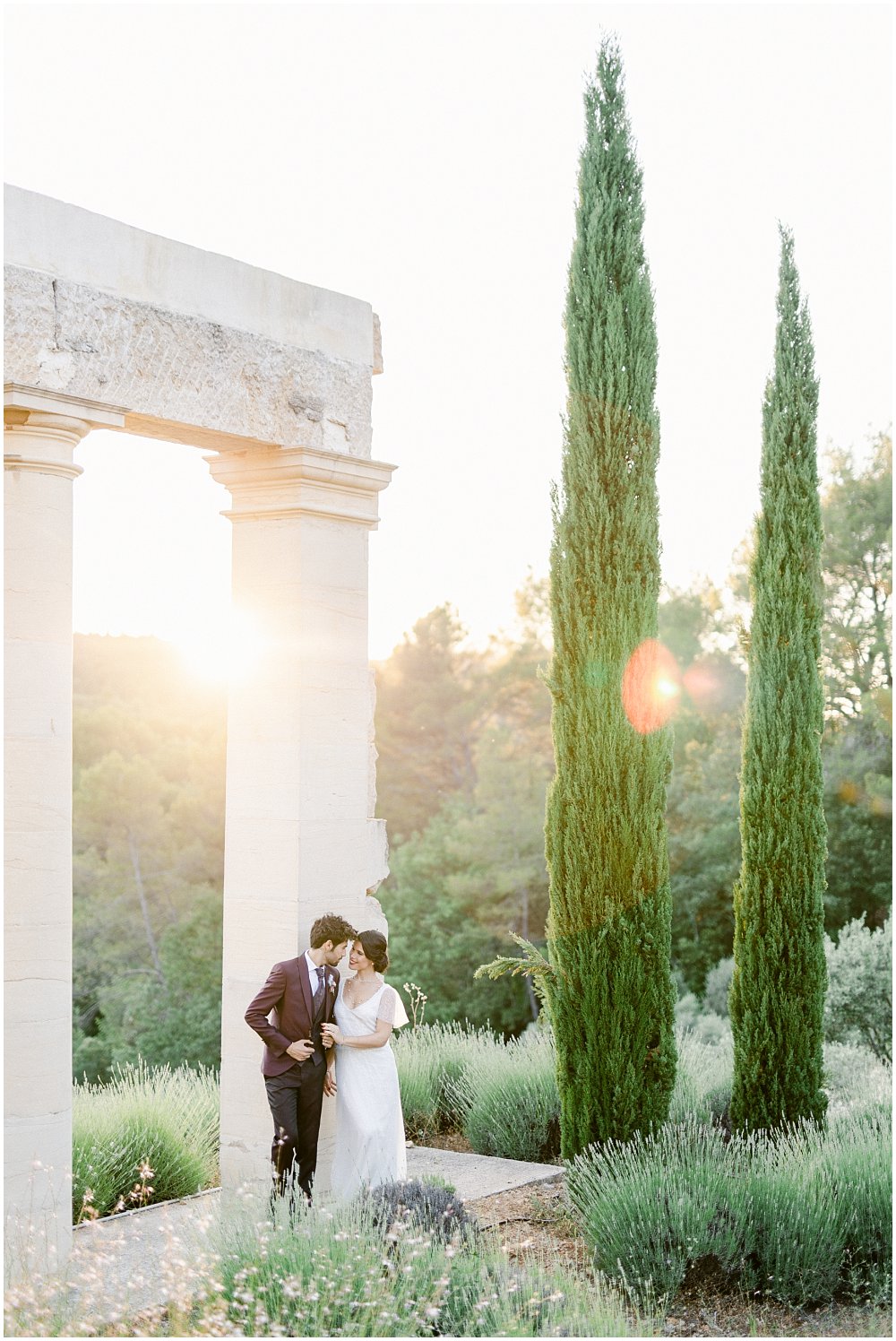 mariage au domaine de Fontainebleau en Provence