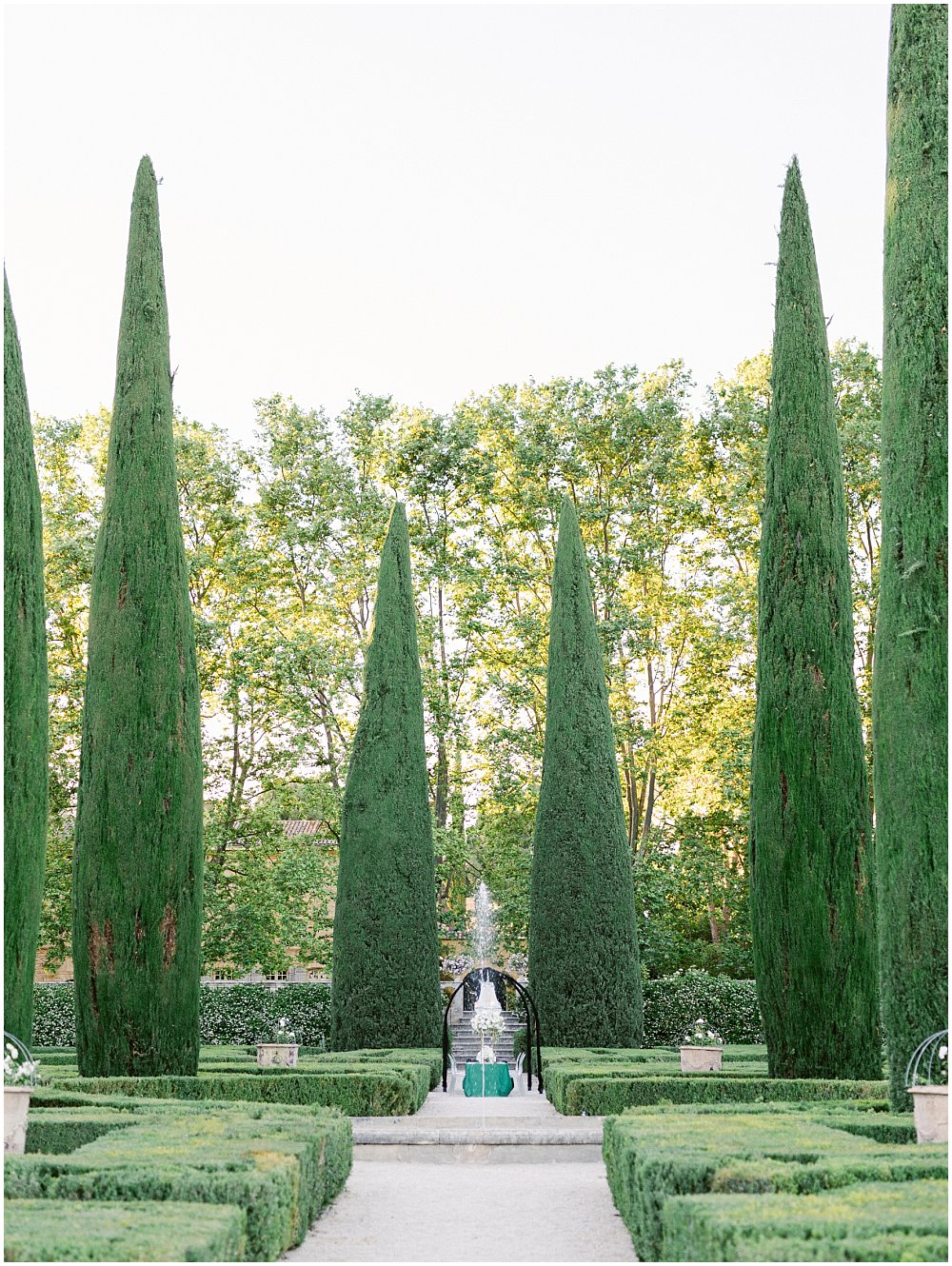 mariage au Chateau de Sannes