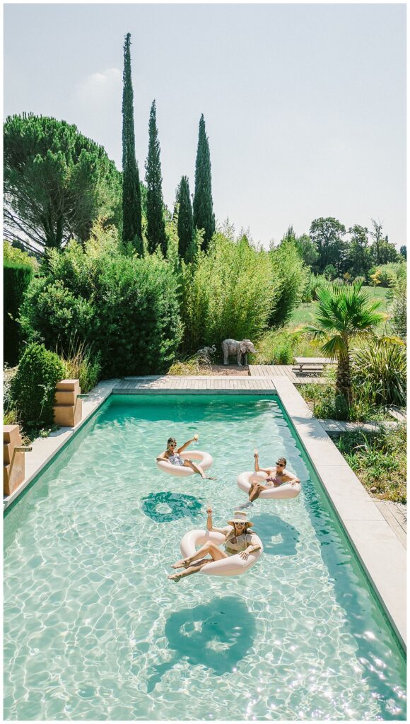 pool party wedding