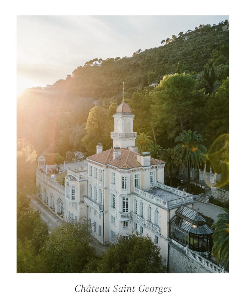 chateau Saint Georges, le petit versailles de la cote d'Azur à Grasses.