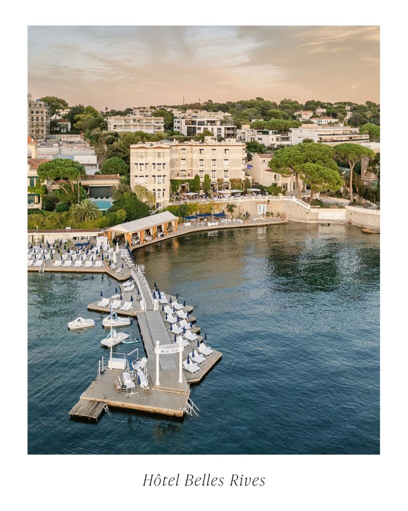 Hôtel Belles Rives on Cap D'antibes.
A dream Venue for your venue on the French Riviera / Cote d'Azur